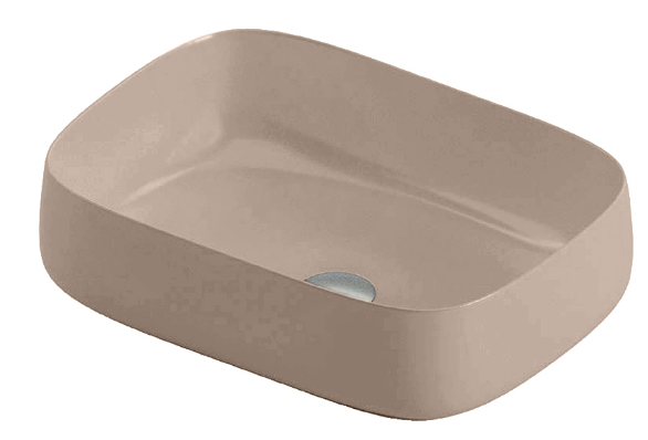 Раковина накладная Artceram Cognac Quadro COL009 41 00 matera