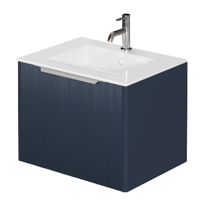Тумба под раковину Creto Luna 60 17-Bl60 Blue