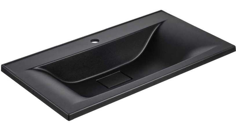 Раковина встраиваемая Vincea VCB-3M900B черный матовый