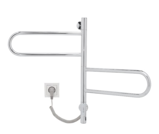 Полотенцесушитель электрический Vincea VTD-1R1CE 44х60