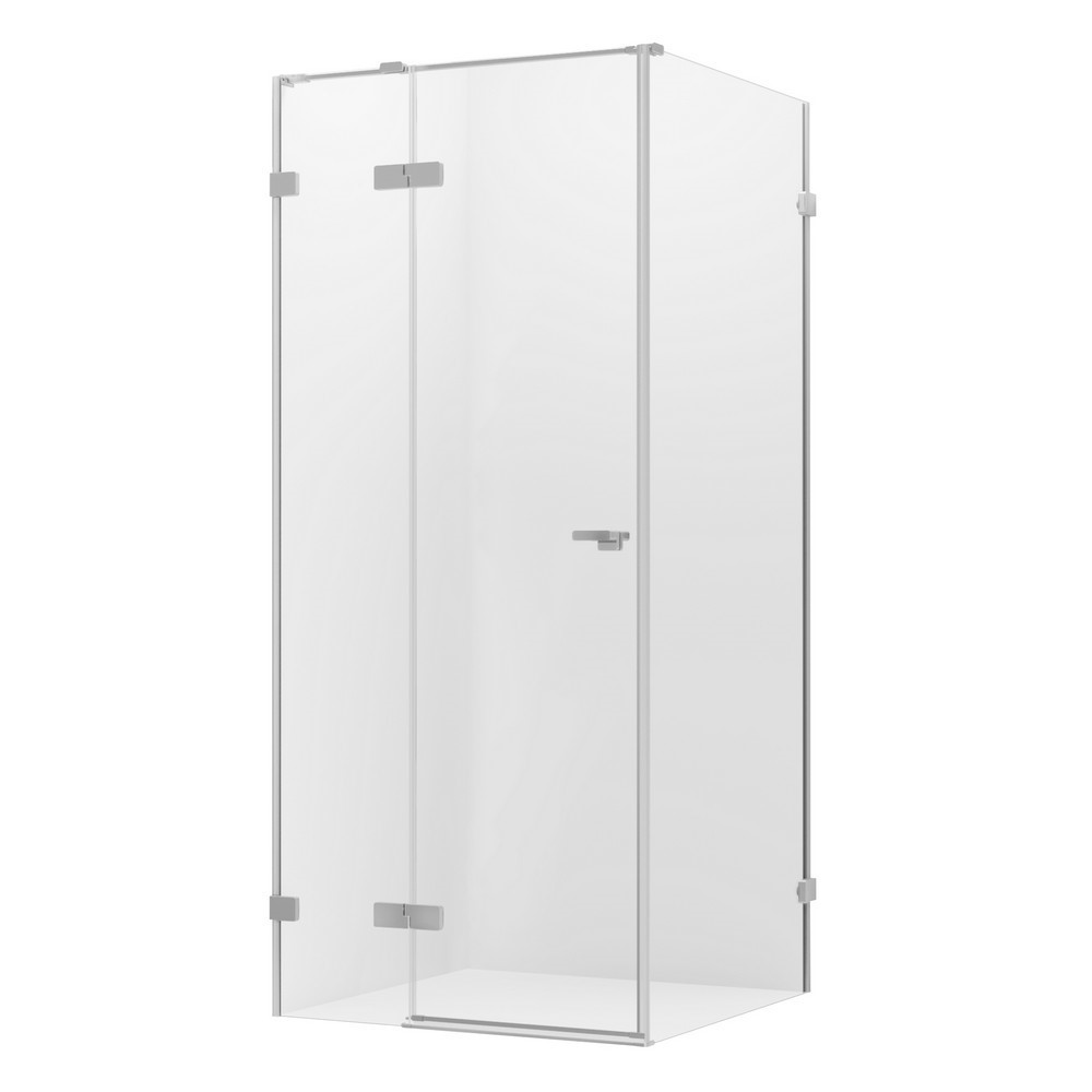 Душевой уголок New Trendy Eventa L EXK-0132/EXK-0140 90х100 хром/прозрачное