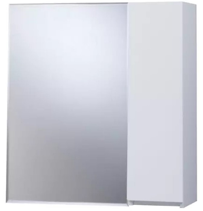 Зеркальный шкаф Bellezza Нати 80 7186R с подсветкой белый