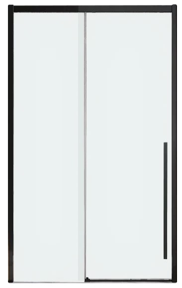 Душевая дверь Veconi Premium Trento PTD30-B-120-01-C4 120 черный матовый/прозрачное