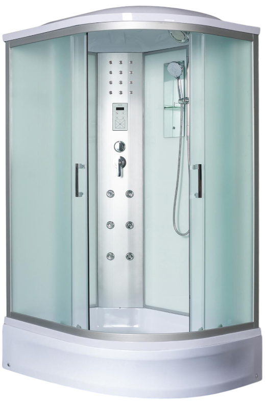 Душевая кабина River Dunay 10000003128 120/90/24 L MT 120x90 хром/матовое