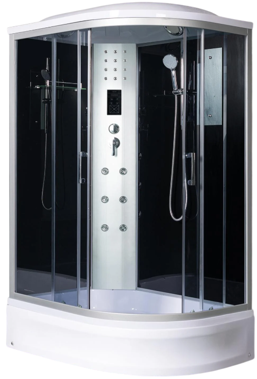 Душевая кабина River Dunay 10000003130 120/90/24 L ТН 120x90 хром/тонированное