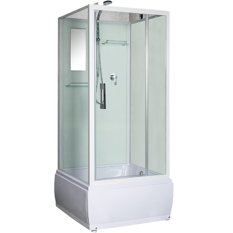 Душевая кабина River Tana Б/К 10000003118 90x90 белый/прозрачное