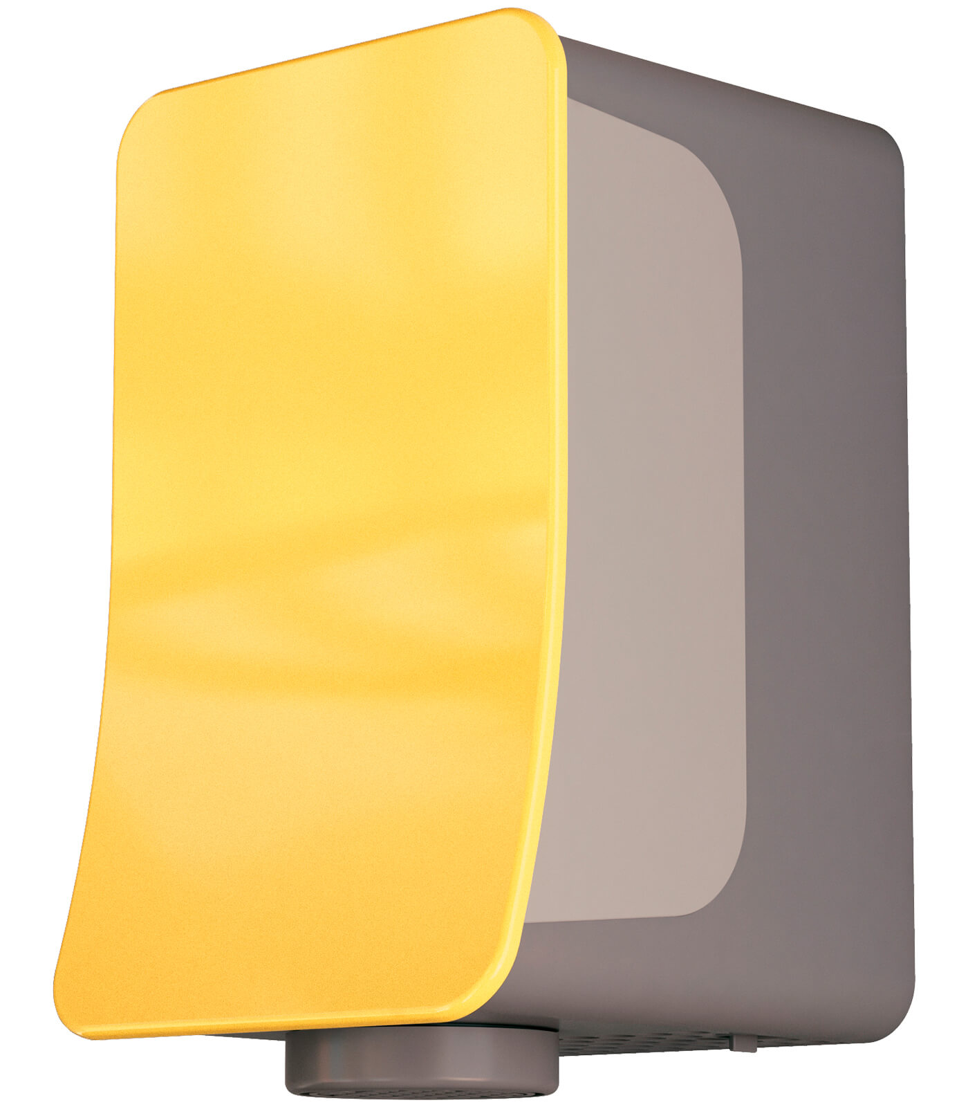 Сушилка для рук Nofer Fusion 900 W пластиковая желтая 01871.YL