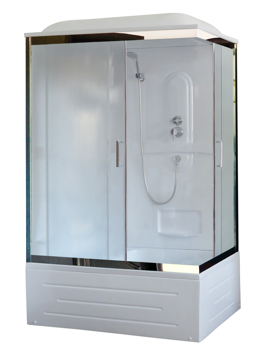 Душевая кабина Royal Bath RB8100BP1-M-CH-L (матовое)