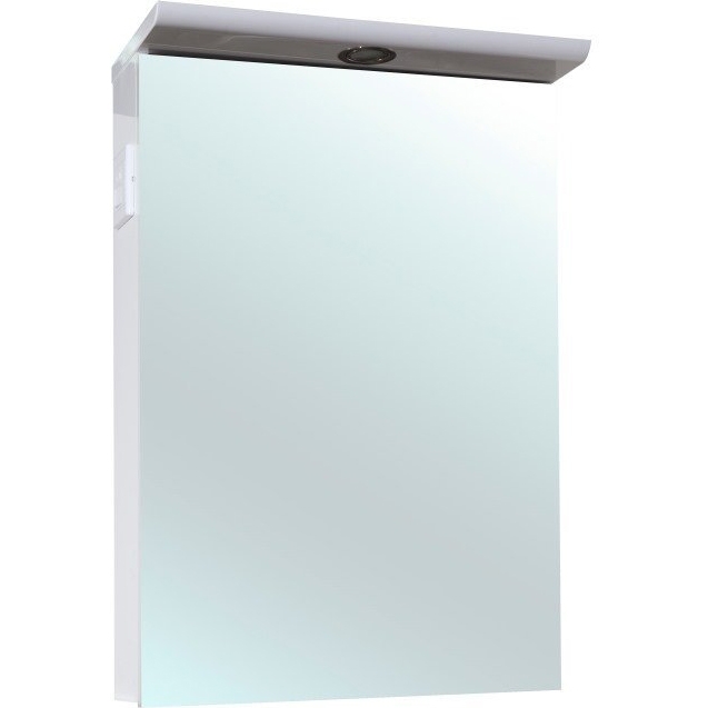 Зеркальный шкаф Bellezza Анкона 50 с подсветкой Белый