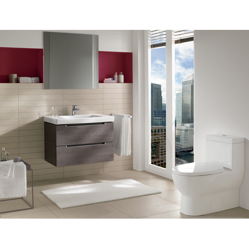 Тумба подвесная Villeroy & Boch Subway 2.0 A69600FQ + раковина 71758001 80см