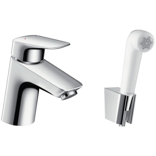 Смеситель для раковины Hansgrohe Logis 71290000 70mm с гигиеническим душем