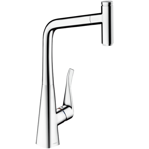 Смеситель для кухни Hansgrohe Metris Select 14884800 320 mm с выдвижным душем