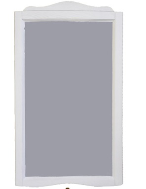 Зеркало Tiffany 364 bianco decape, 92*116 см, цвет белая структура Bianco decape
