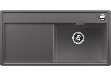Мойка Blanco Zenar XL 6 S-F 519308 темная скала, чаша справа