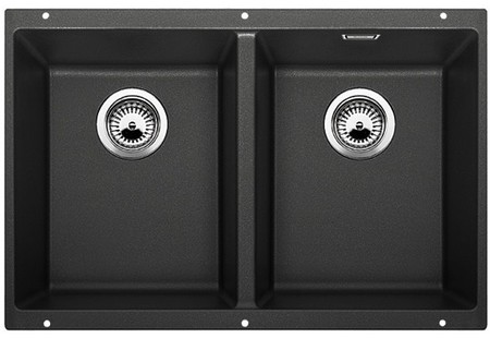 Мойка Blanco Subline 350/350-U 516295, антрацит