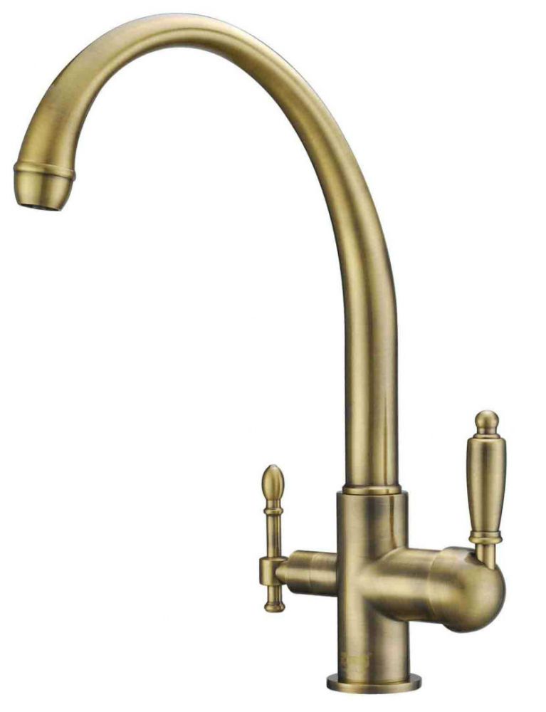 Смеситель Zorg Clean Water ZR 330 YF-33-BR для кухни под фильтр, цвет бронза