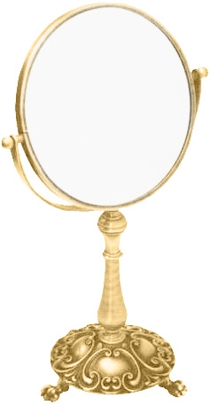 Зеркало оптическое Migliore Elizabetta ML.ELBDO-60.118 - золото