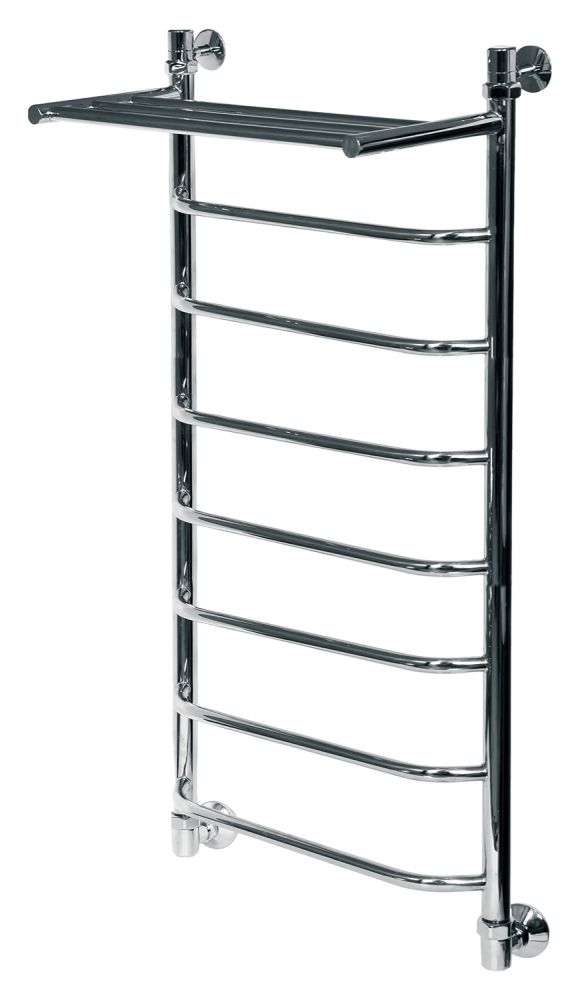Полотенцесушитель водяной Ника Trapezium ЛТ ВП 120x50-8 с полкой