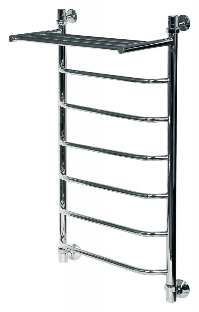 Полотенцесушитель водяной Ника Trapezium ЛТ ВП 100x50-7 с полкой