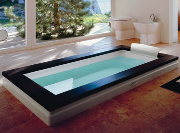 Ванна Jacuzzi Aura Uno Design Wood (Тик или Венге), арт. 9450-075A