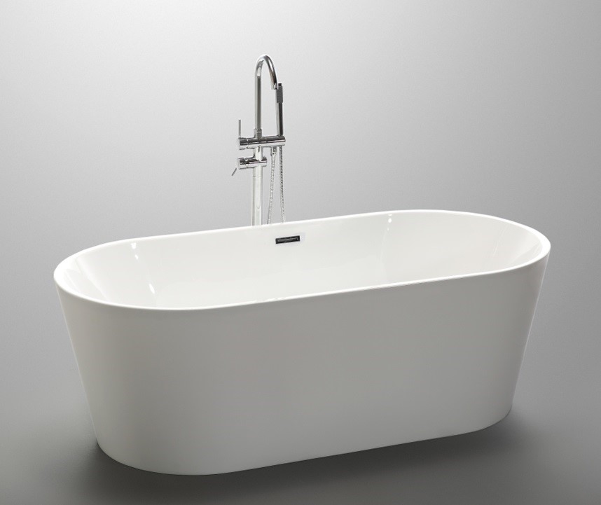 Отдельностоящая акриловая ванна Cerutti SPA Resia B-7109 1700x800x600