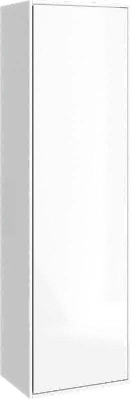 Шкаф-пенал подвесной Aqwella Genesis GEN0535W белый